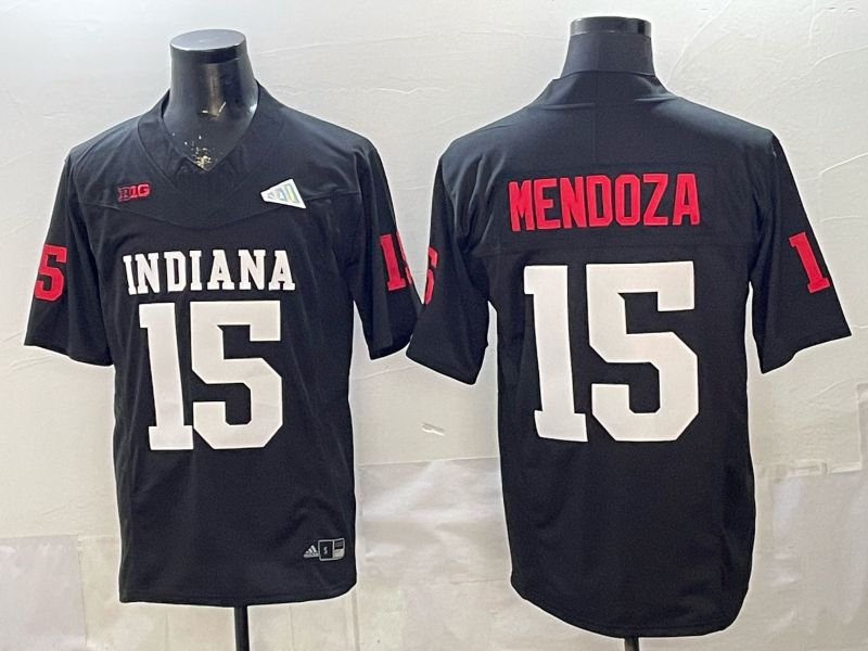 Men 2026 Ohio State Buckeyes #15 Mendoza Black Nike Limited NCAA Jersey 076->ncaa teams->NCAA Jersey